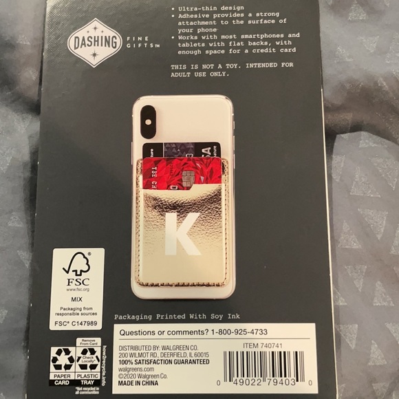 Monogram phone pocket - NWT - Picture 2 of 3